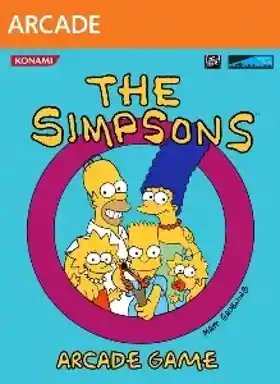 Simpsons Game (USA) box cover front